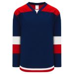 Athletic Knit H7400-764 Select Hockey Jersey - Navy/Red/White - Primary