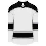 Athletic Knit H7500-627 Select Hockey Jersey - White/Black/Grey - Primary