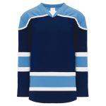 Athletic Knit H7500-761 Select Hockey Jersey - Navy/Sky/White - Primary