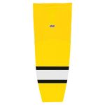 Athletic Knit HS2100-256 Lightweight Pro Hockey Socks - Maize/Black/White - Primary