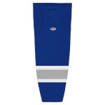 Athletic Knit HS2100-446 Lightweight Pro Hockey Socks - Royal/Grey/White - Primary