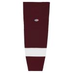 Athletic Knit HS2100-480 Lightweight Pro Hockey Socks - Peterborough Maroon - Primary