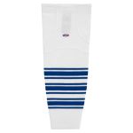 Athletic Knit HS2100-505 Lightweight Pro Hockey Socks - New Toronto White - Primary