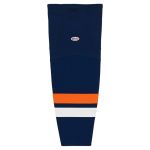 Athletic Knit HS2100-510 Lightweight Pro Hockey Socks - New York Islanders Navy - Primary