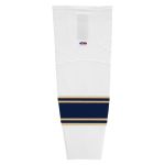 Athletic Knit HS2100-521 Lightweight Pro Hockey Socks - Notre Dame White - Primary