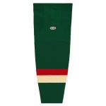 Athletic Knit HS2100-588 Lightweight Pro Hockey Socks - 2016 Minnesota Stadium Series Dark Green - Primary