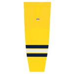 Athletic Knit HS2100-590 Lightweight Pro Hockey Socks - 2011 Michigan Maize - Primary
