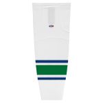 Athletic Knit HS2100-623 Lightweight Pro Hockey Socks - 2004 Vancouver White - Primary
