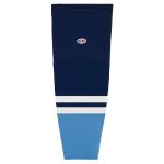 Athletic Knit HS2100-665 Lightweight Pro Hockey Socks - 2010 Florida 3rd Navy - Primary