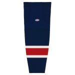 Athletic Knit HS2100-690 Lightweight Pro Hockey Socks - Columbus Navy - Primary