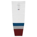 Athletic Knit HS2100-805 Lightweight Pro Hockey Socks - 2011 Colorado White - Primary