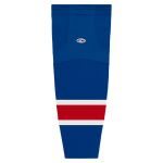 Athletic Knit HS2100-812 Lightweight Pro Hockey Socks - New York Royal - Primary