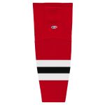 Athletic Knit HS2100-866 Lightweight Pro Hockey Socks - 2017 New Jersey Red - Primary