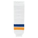 Athletic Knit HS630-449 Knitted Striped Hockey Socks - 2014 St. Louis White - Primary