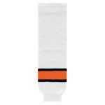 Athletic Knit HS630-859 Knitted Striped Hockey Socks - Philadelphia White - Primary