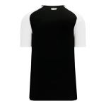 A1375 Apparel Short Sleeve Shirt - Black/White - Back