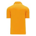 A1810 Apparel Polo Shirt - Gold - Back