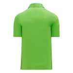 A1810 Apparel Polo Shirt - Lime Green - Back