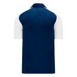 A1815 Apparel Polo Shirt - Navy/White - Back