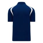 A1820 Apparel Polo Shirt - Navy/White - Back