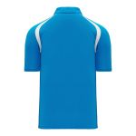 A1820 Apparel Polo Shirt - Pro Blue/White - Back