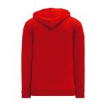 A1834 Apparel Sweatshirt - Red - Back