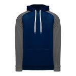 A1840 Apparel Sweatshirt - Navy/Heather Charcoal - Front