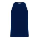 B1325 League Basketball Jersey - Navy/White - Back