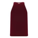 B1325 League Basketball Jersey - Maroon/White - Back