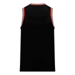 B1710 Pro Basketball Jersey - Black/Red/White - Back