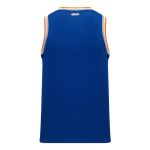 B1710 Pro Basketball Jersey - Royal/Orange/White/Grey - Back
