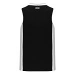 B1715 Pro Basketball Jersey - Black/Grey/White - Back