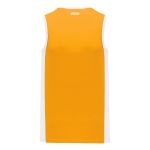 B2115 Pro Basketball Jersey - Gold/White - Back