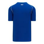 BA1344 Two Button Baseball Jersey - Royal/White - Back