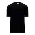 BA1347 Two Button Baseball Jersey - Black - Back