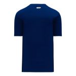 BA1347 Two Button Baseball Jersey - Navy - Back