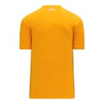 BA1347 Two Button Baseball Jersey - Gold - Back