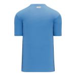 BA1347 Two Button Baseball Jersey - Sky Blue - Back