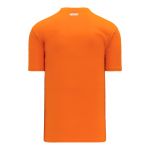 BA1347 Two Button Baseball Jersey - Orange - Back