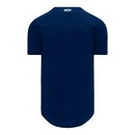 BA5200 Full Button Baseball Jersey - Navy - Back