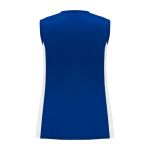 BA601L Women's Baseball Jersey - Royal/White - Back