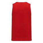 BR1105 League Basketball Jersey - Red/White - Back