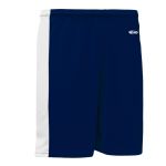 BS9145 Pro Basketball Shorts - Navy/White - Back