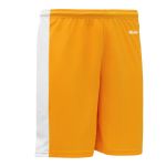 BS9145 Pro Basketball Shorts - Gold/White - Back