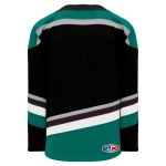 H550B Pro Hockey Jersey - 2018 Anaheim 3rd Black - Back