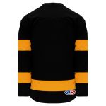 H550B Pro Hockey Jersey - Boston Winter Classic Black - Back