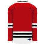 H550B Pro Hockey Jersey - 2017 Chicago Red - Back