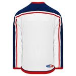 H550B Pro Hockey Jersey - 2010 Columbus White - Back