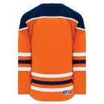 H550B Pro Hockey Jersey - 2017 Edmonton Orange - Back