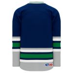 H550B Pro Hockey Jersey - New 1992 Hartford Navy - Back